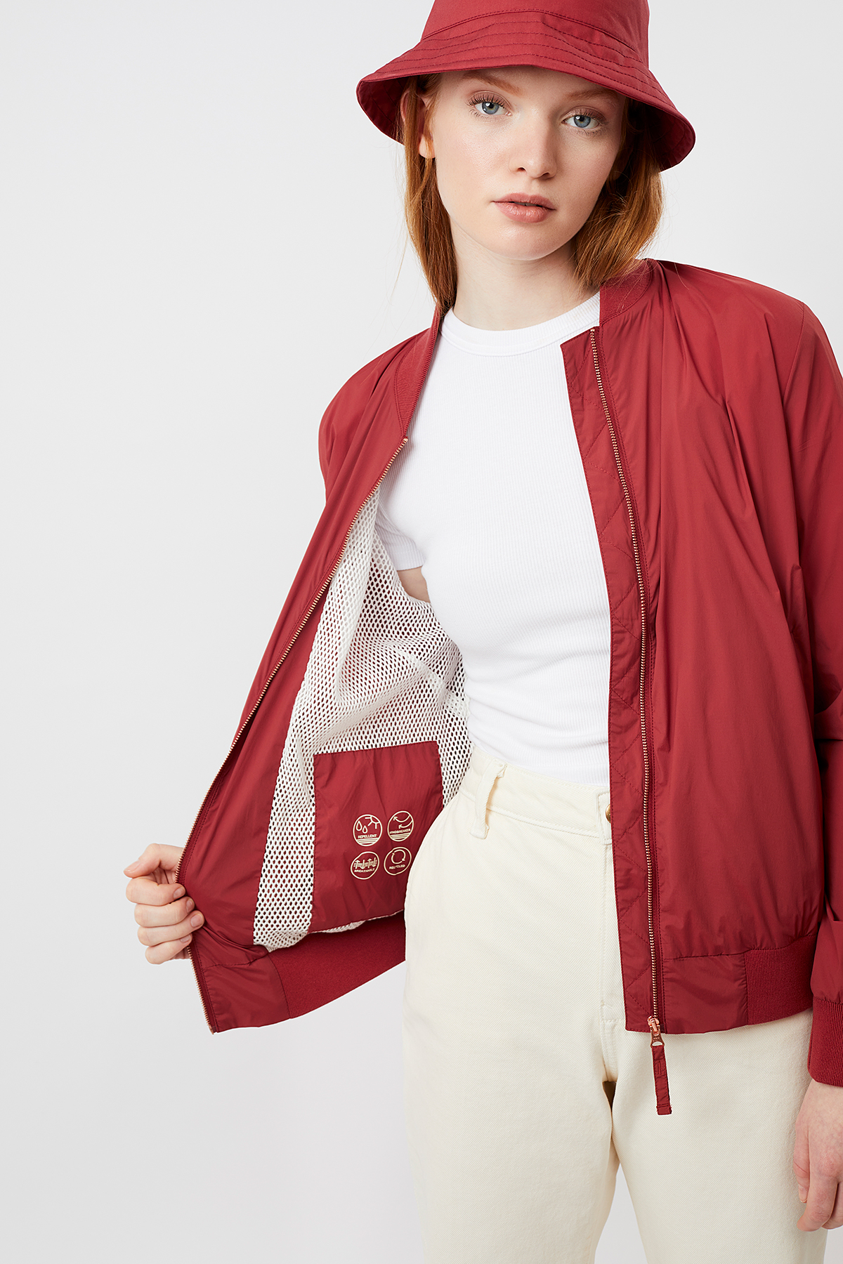 Jacke TAMALA Farbe: Red Bean