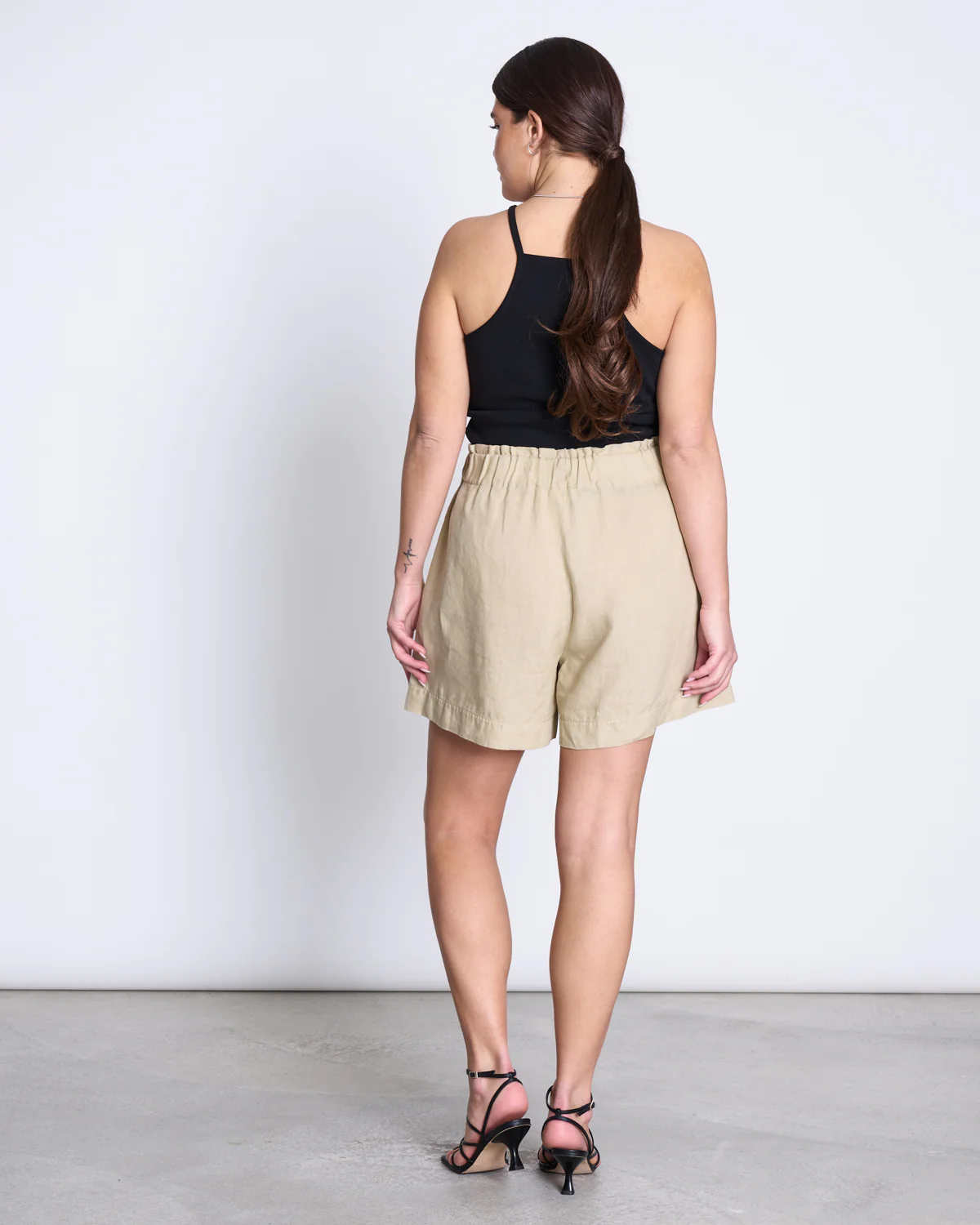 JAN 'N JUNE Leinen Shorts TOURNAI Farbe: sand