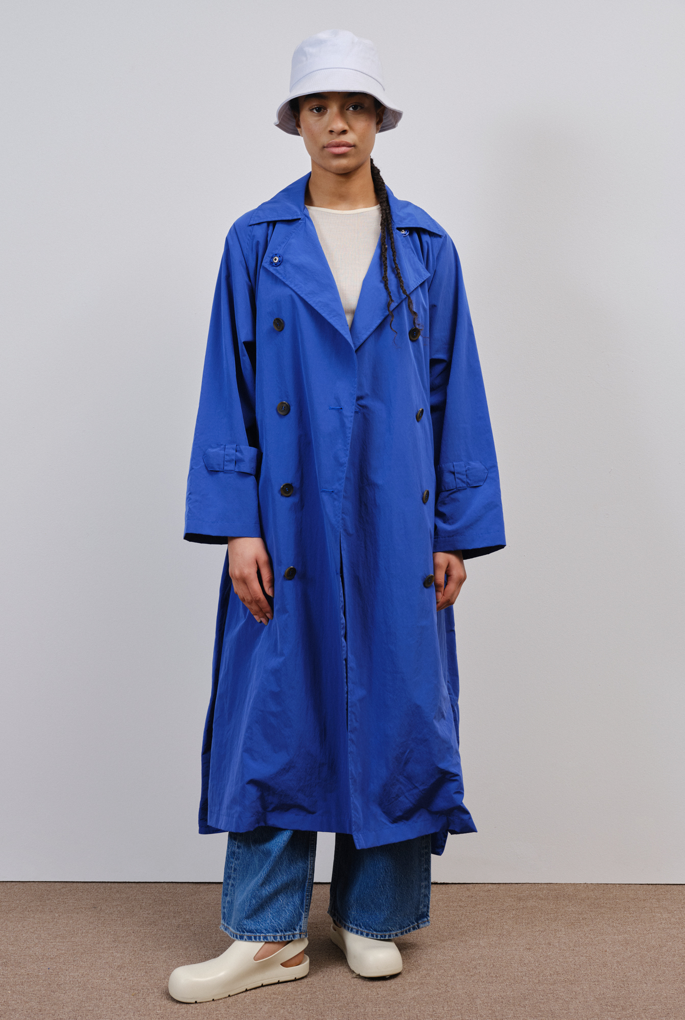 Embassy of Bricks and Locks  Trenchcoat KALVI Farbe: EMB Blue