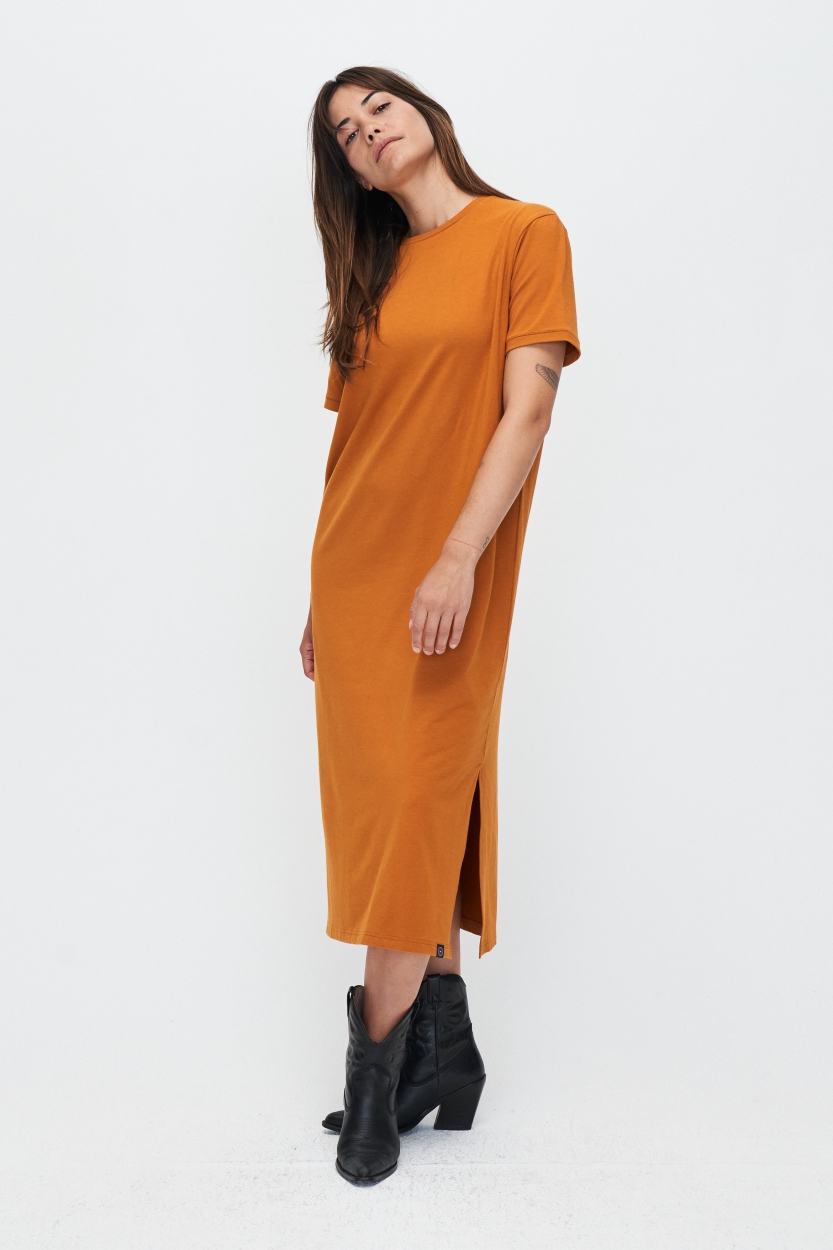 Kuyichi  Brandy Kleid Farbe: Inca Desert