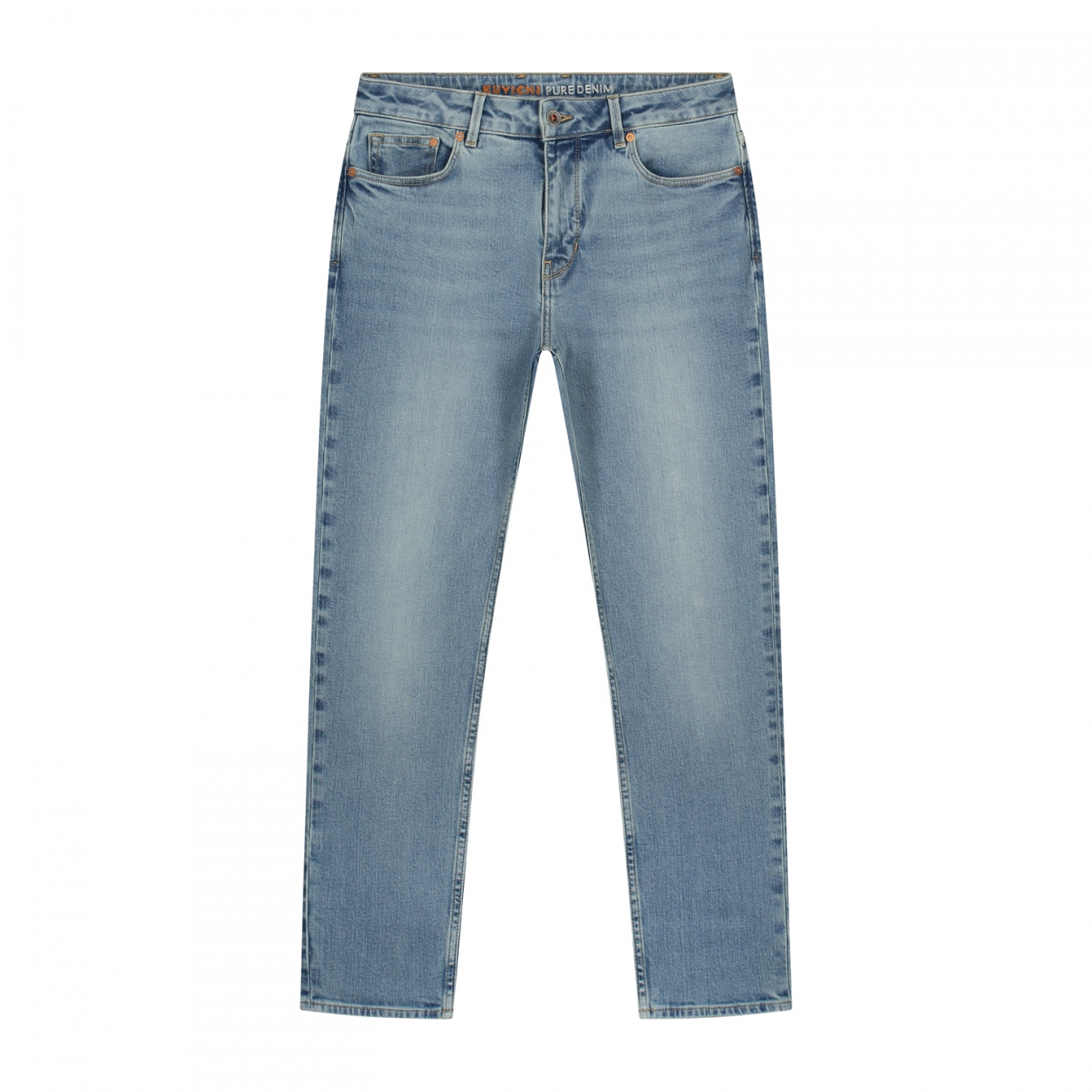 Kuyichi  Jenna Boyfriend Faded Jeans Farbe: Faded Indigo
