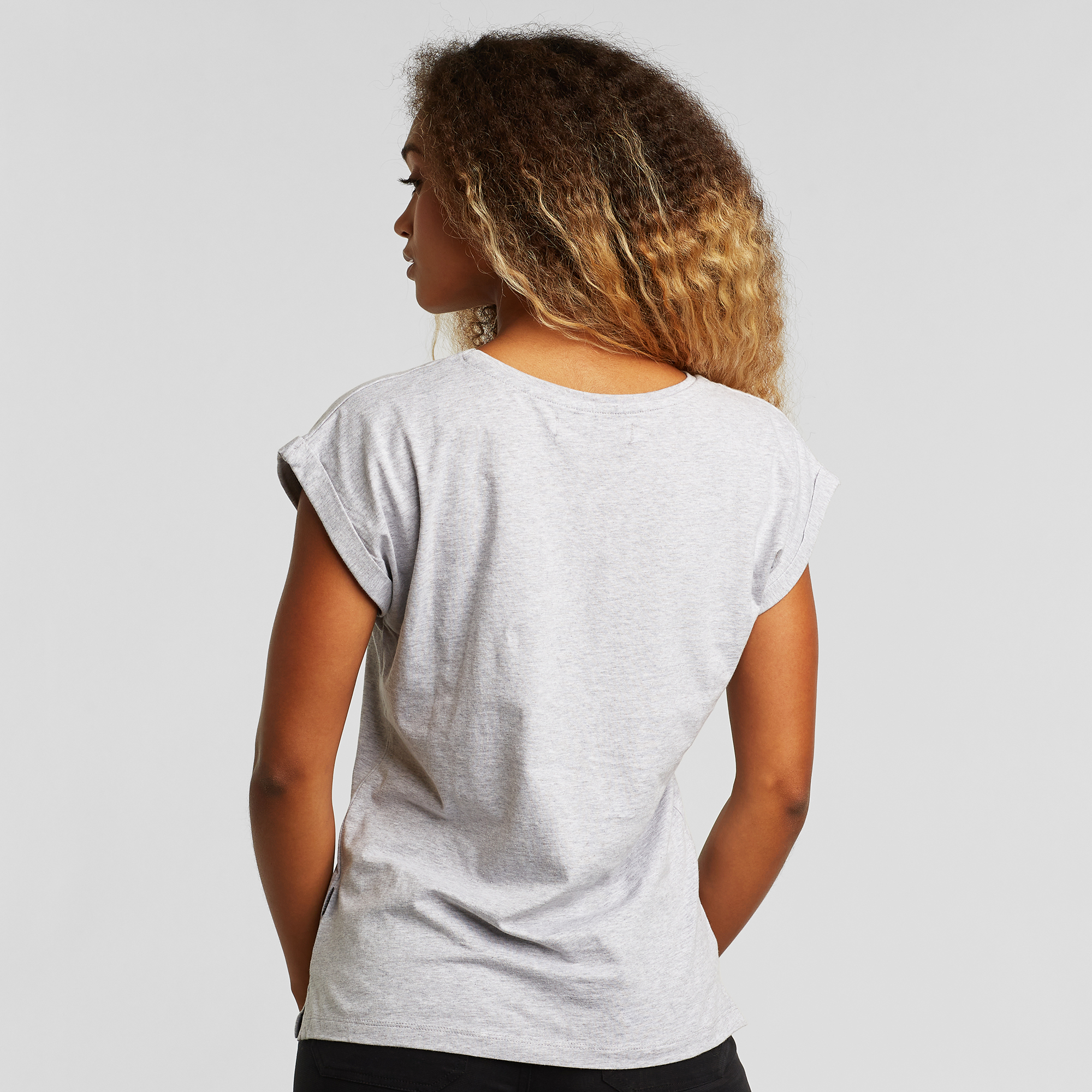 Dedicated T-Shirt Visby Base Farbe: grey melange